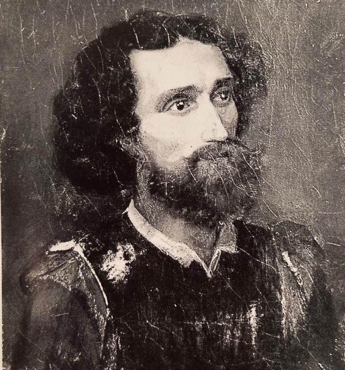 Barbizon okulu ressamı Theodore Rousseau'nun portresi