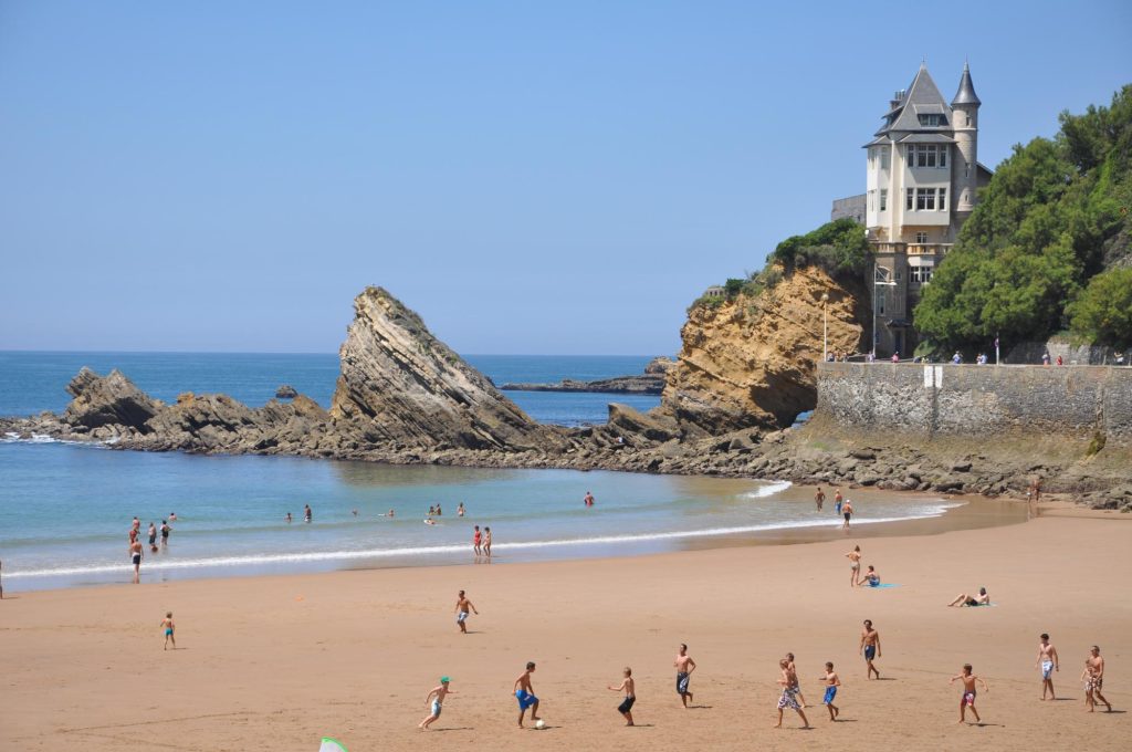Plaj Côtes des Basques, Biarritz