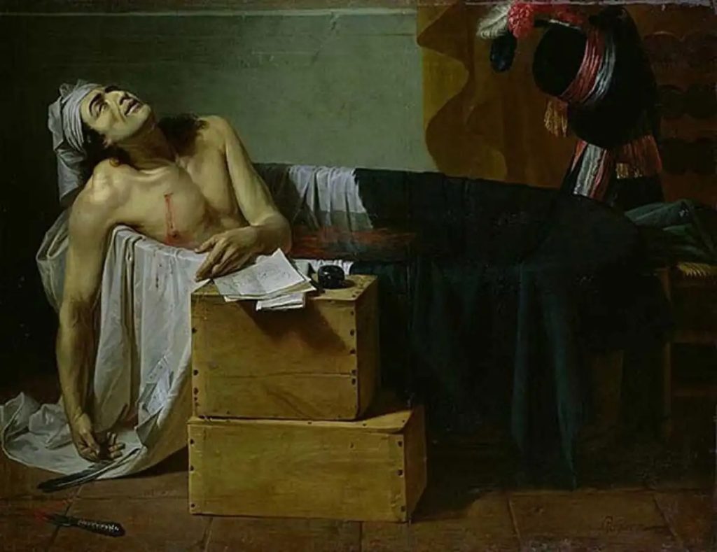 Marat'nın ölümü tablosu